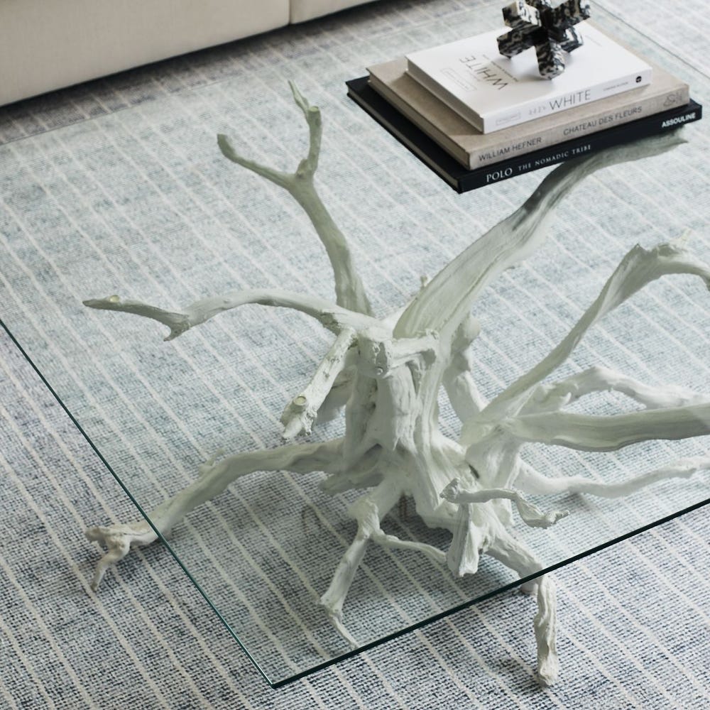 Big Sur Coffee Table - White, 2 Cartons