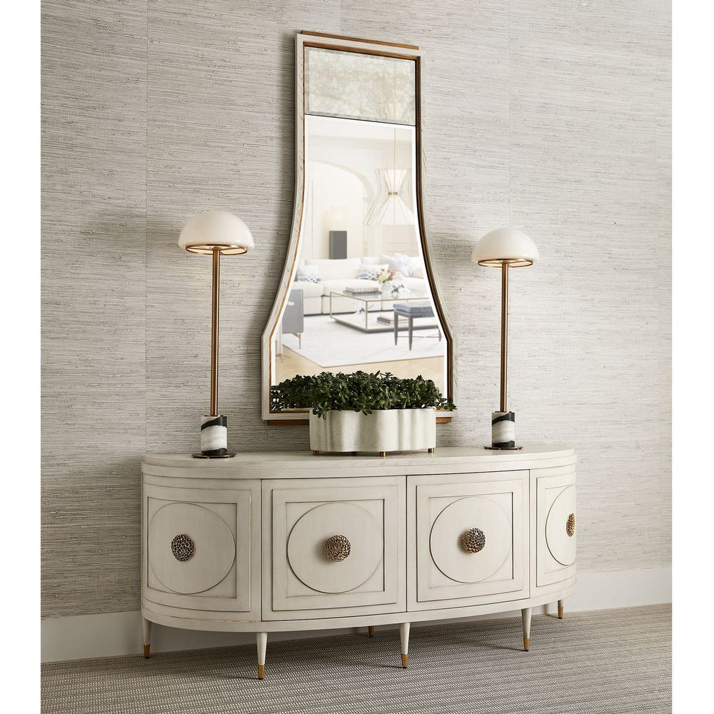 Paris 77 Inch Console Cabinet - White