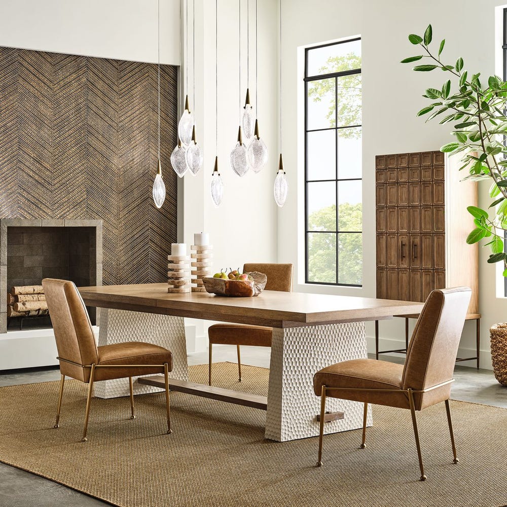 Hewn Extension Dining Table, 2 CARTONS