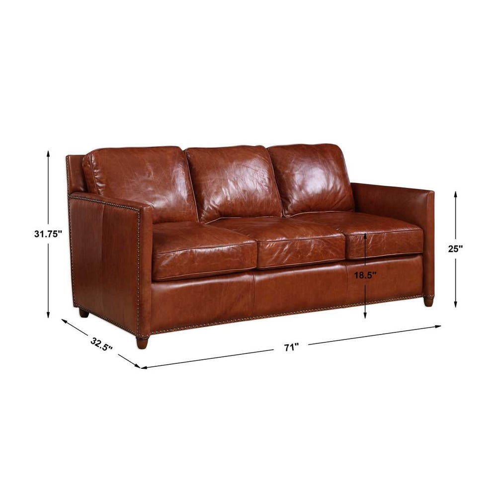 Roosevelt Sofa - Cognac