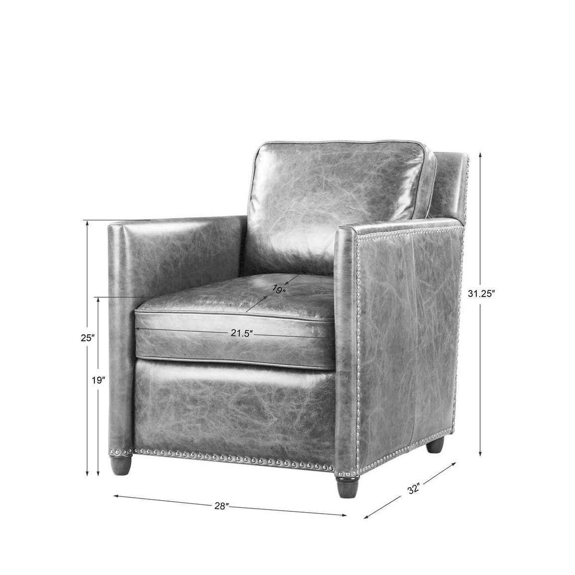 Roosevelt Club Chair - Smoke