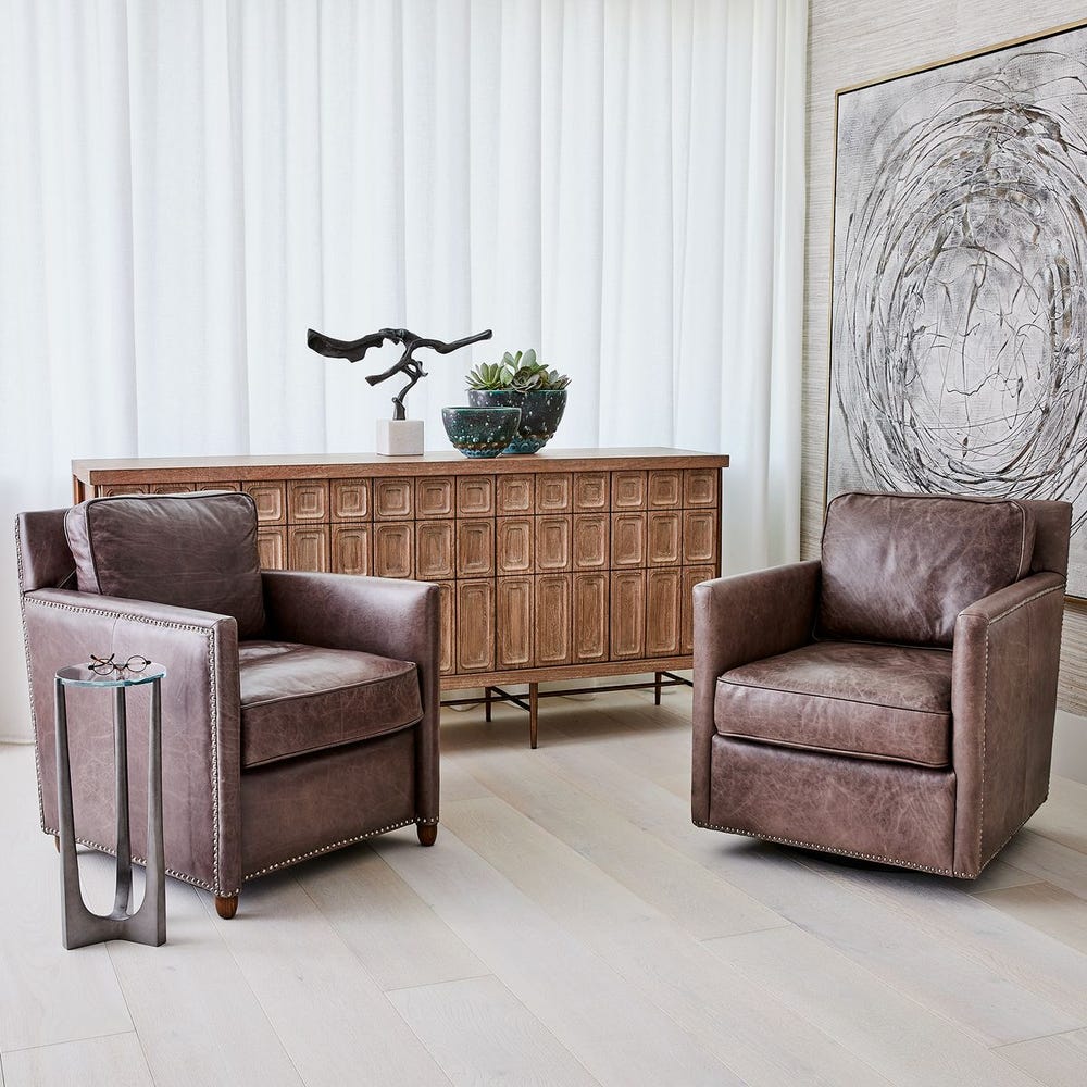 Roosevelt Club Chair - Smoke