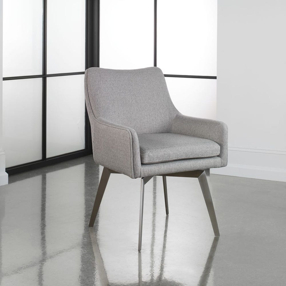 Let's Twist Dining Chair - Gray