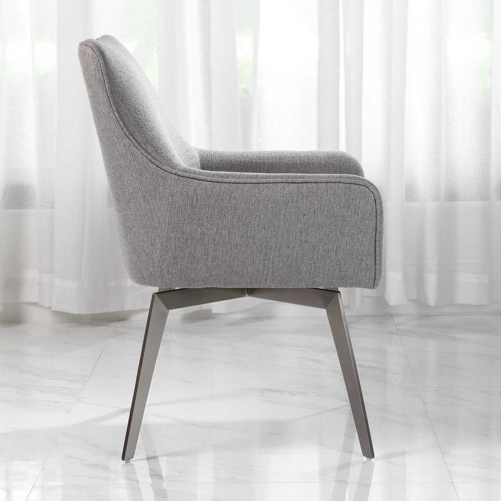 Let's Twist Dining Chair - Gray