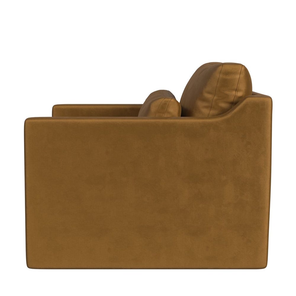 Slope Swivel Chair-and-a-Half - Bliss Bronze