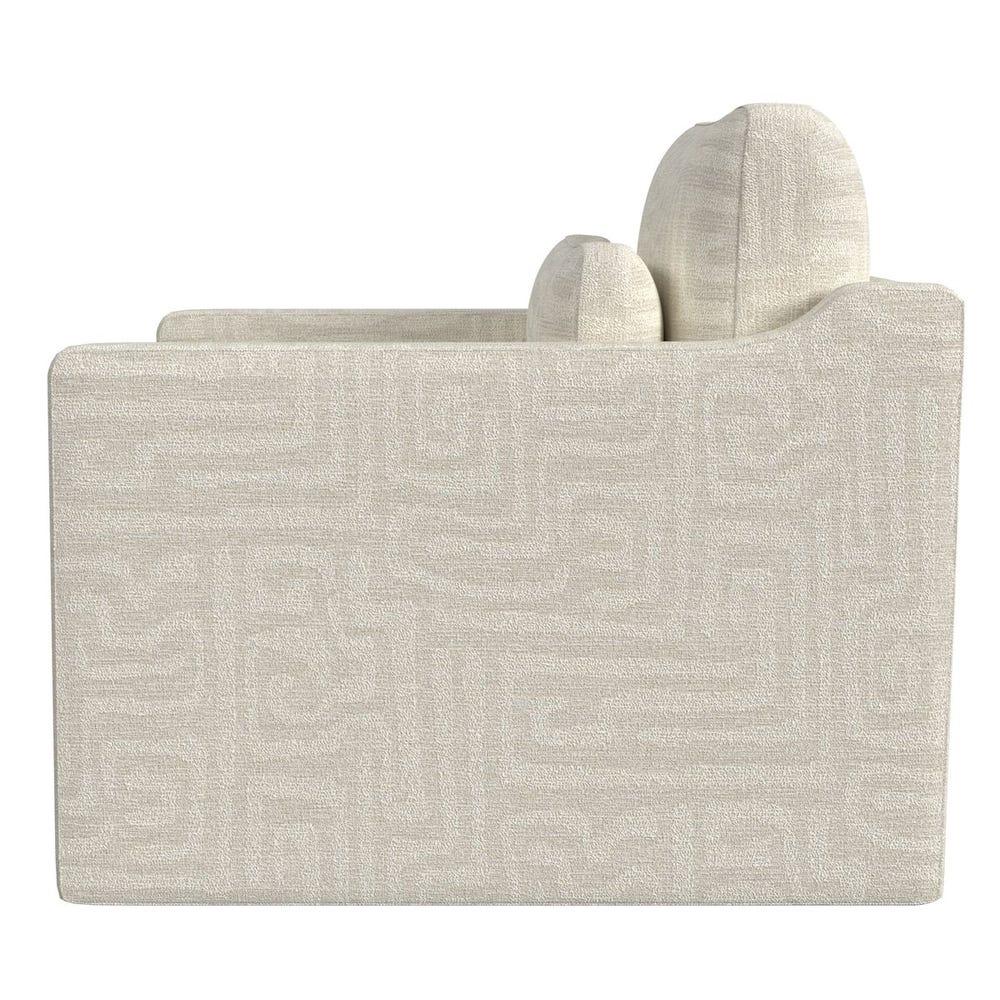 Slope Swivel Chair-and-a-Half - Maze Oyster