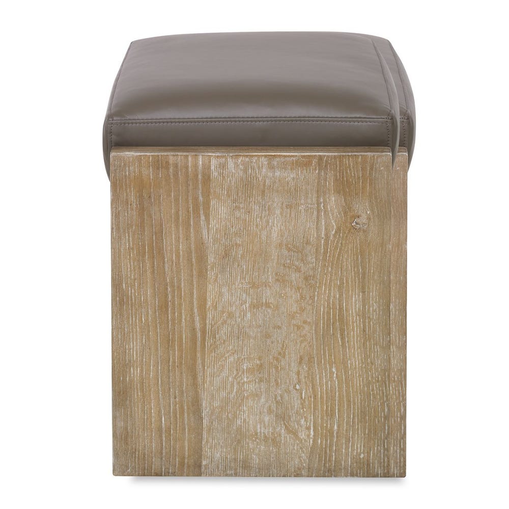 Cradle Bench - Weathered Oak