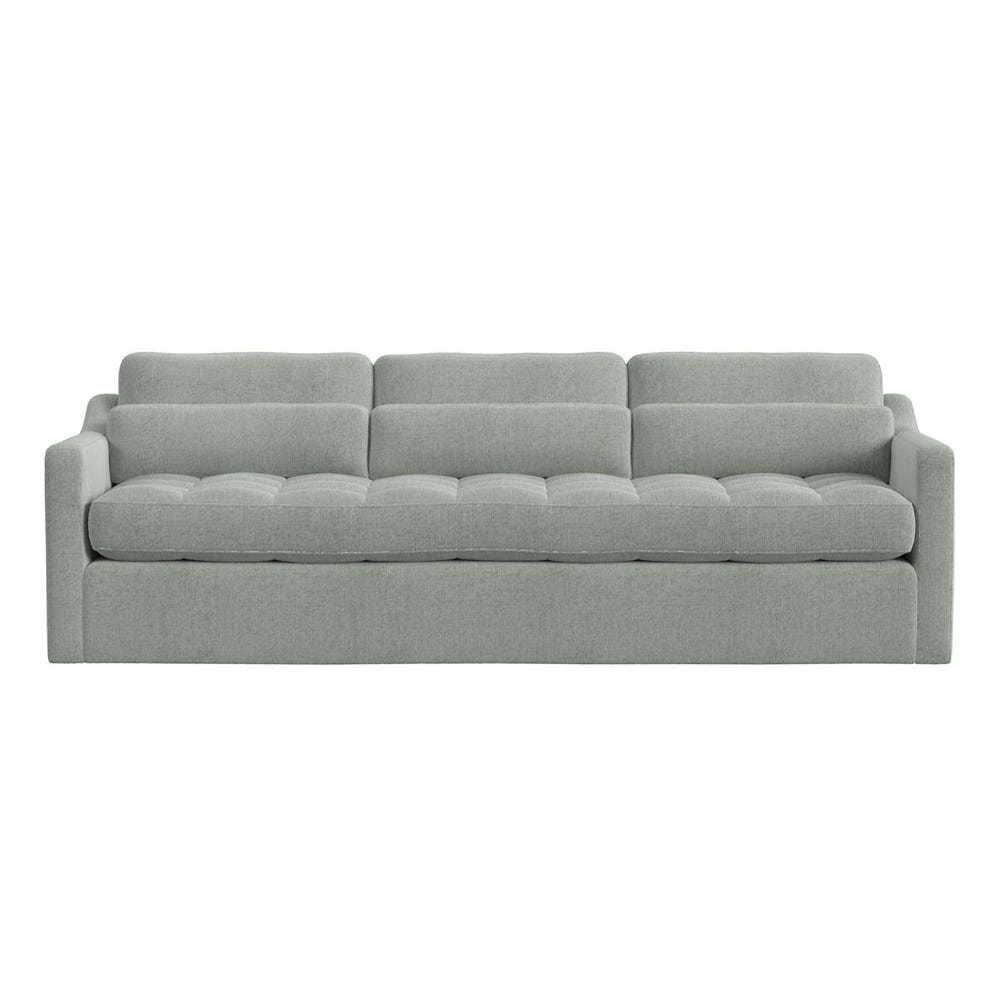 Slope 90 inch Sofa - Criss Cross Sea Salt