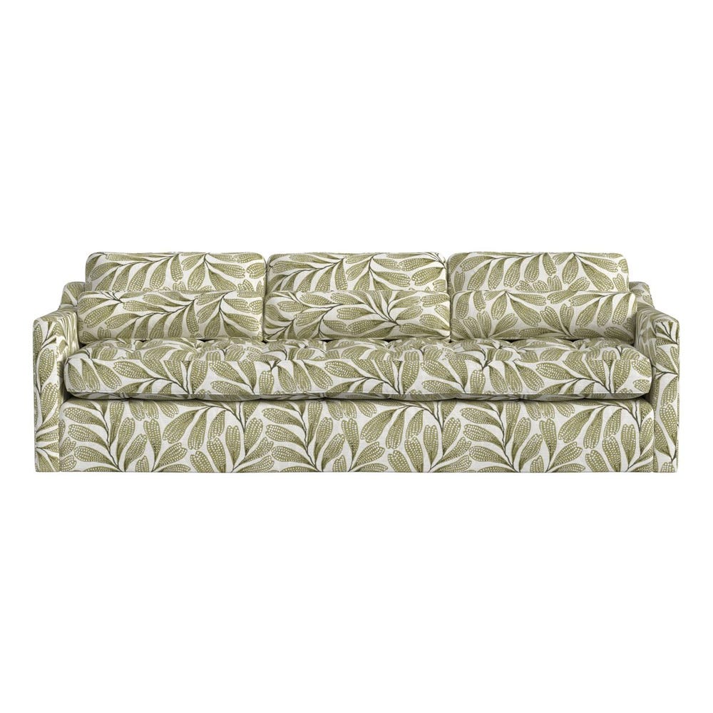 Slope 90 inch Sofa - Hedge Green