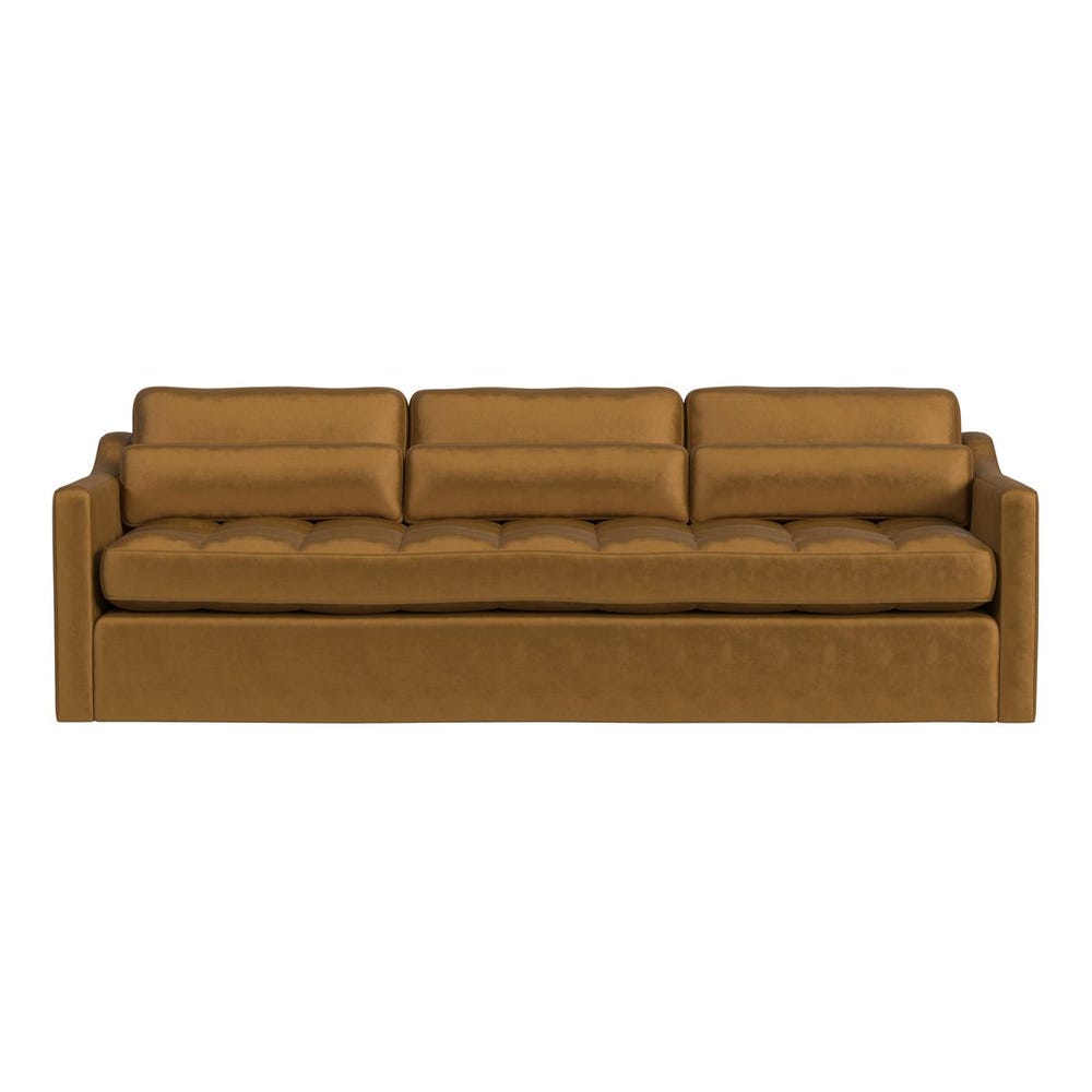 Slope 90 inch Sofa - Bliss Bronze