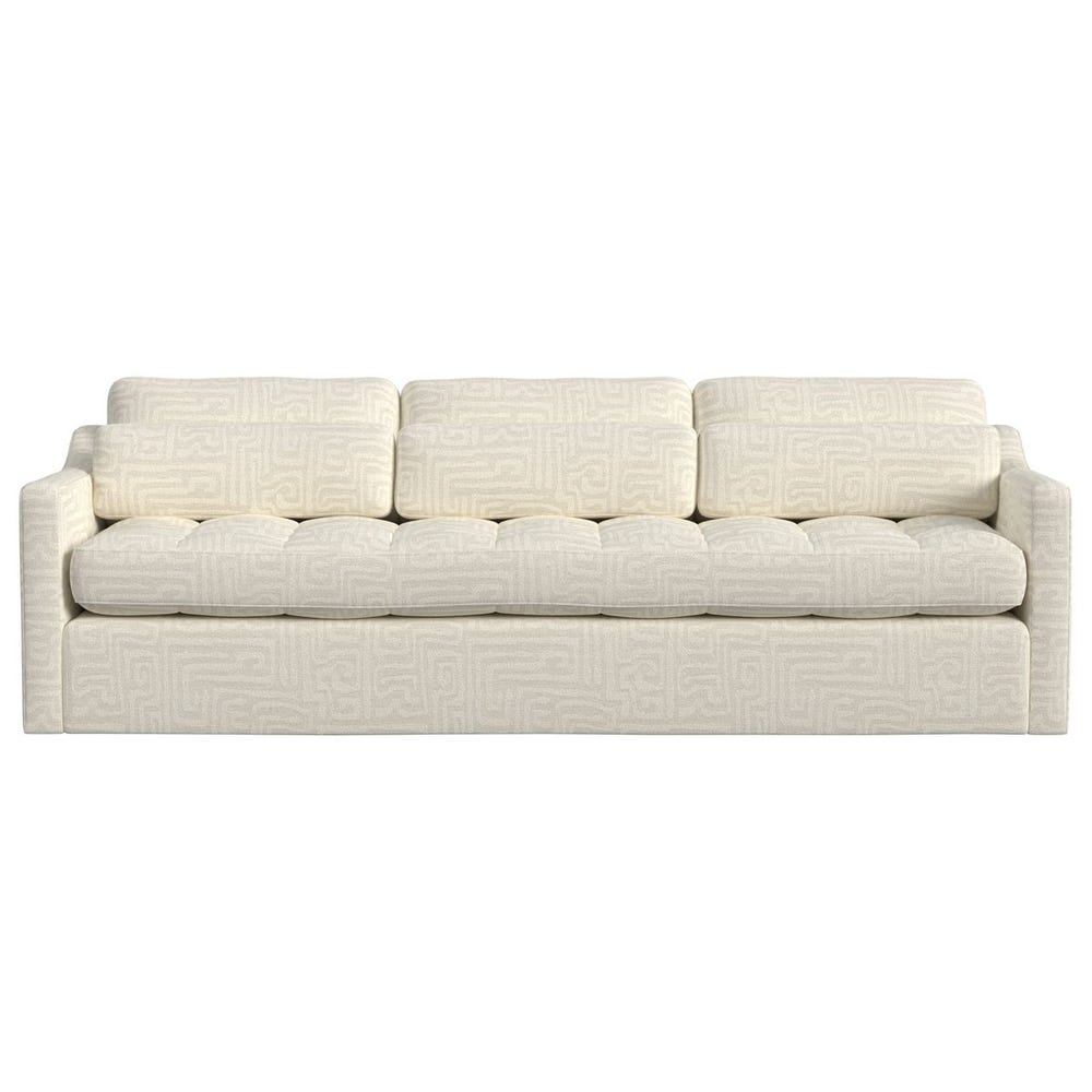 Slope 90 inch Sofa - Maze Oyster