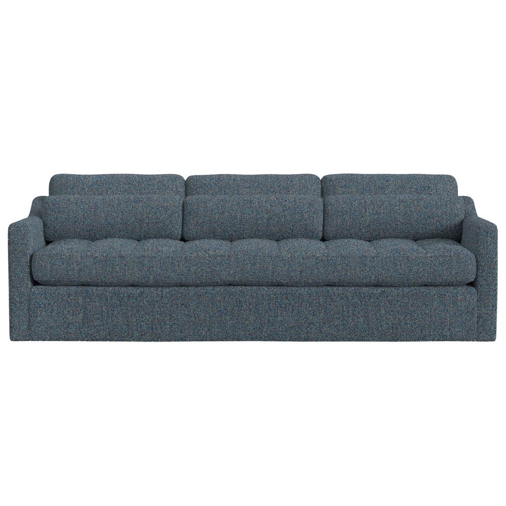 Slope 90 inch Sofa - Tweedy Bird Jewel