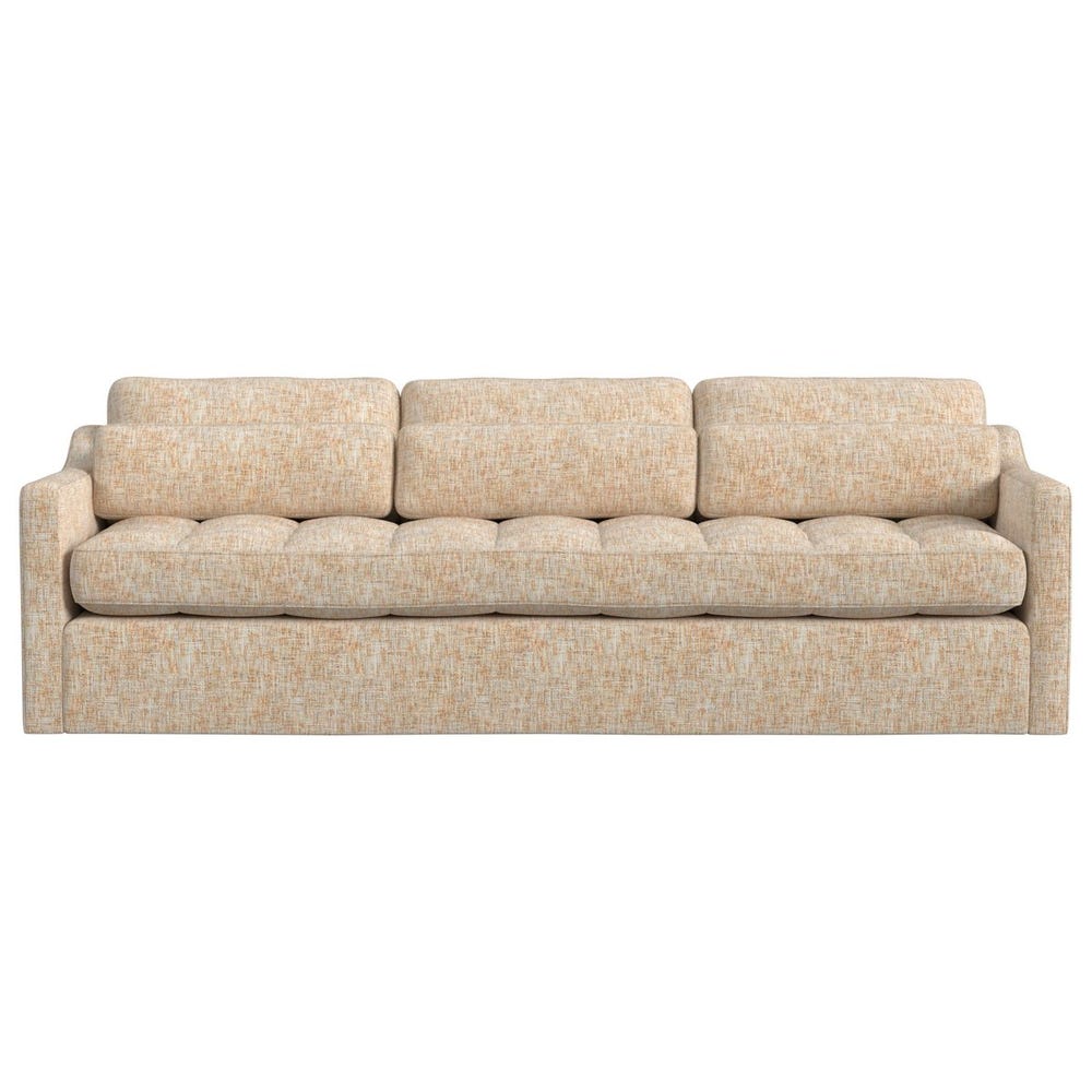 Slope 90 inch Sofa - Thatched Butterscotch