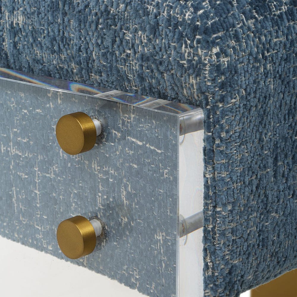Apparition Small Bench - Aqua