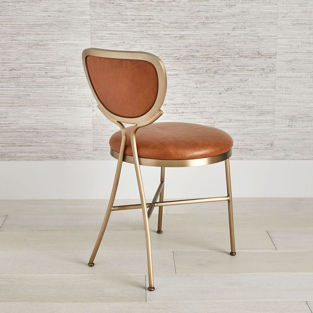 Perch Dining Chair - Dark Caramel