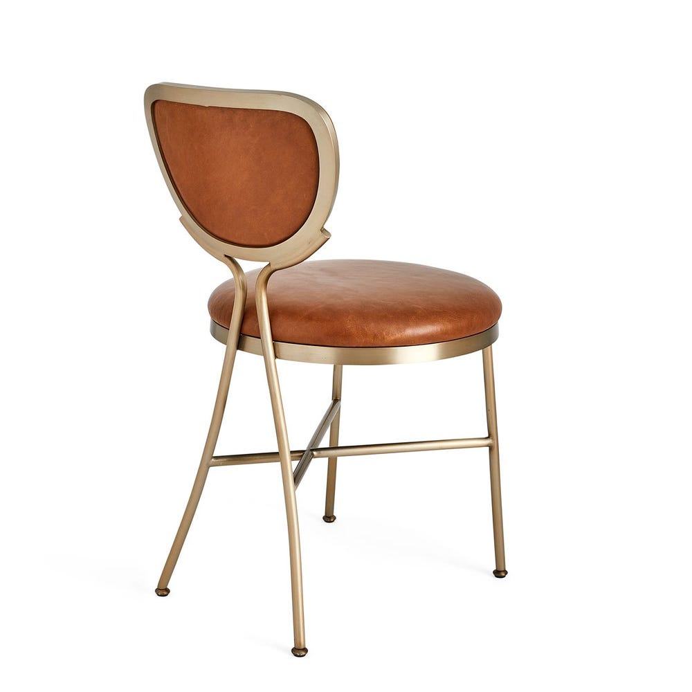 Perch Dining Chair - Dark Caramel