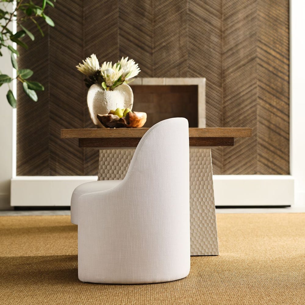 Cozy Capsule Dining Chair - Snow