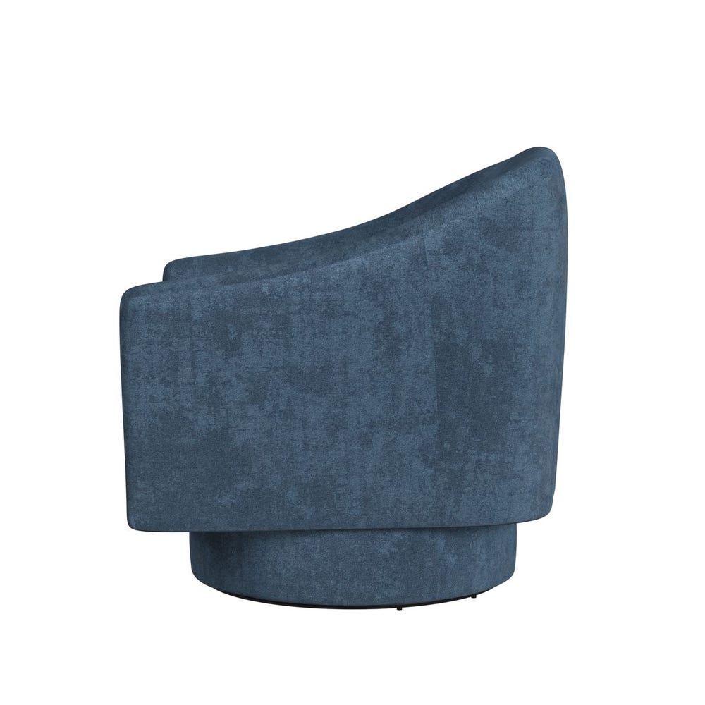 Coupe Swivel Chair - Lux Peacock