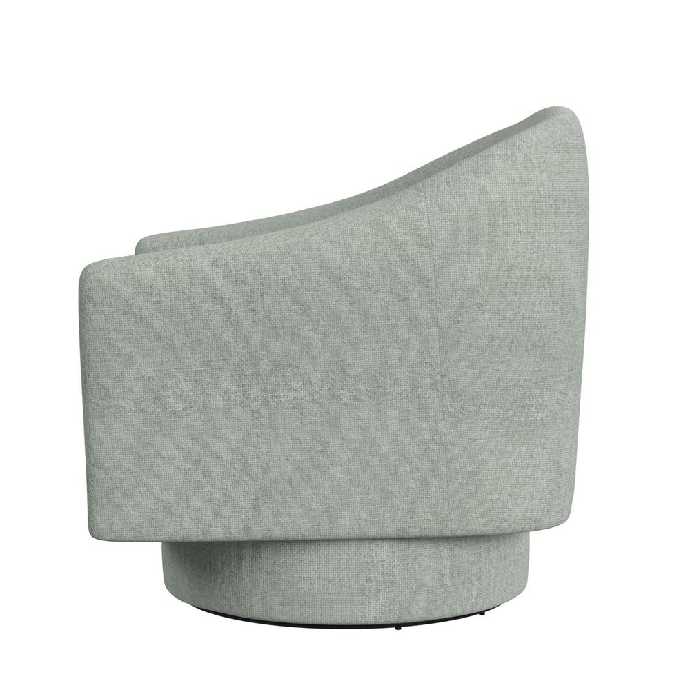 Coupe Swivel Chair - Criss Cross Sea Salt