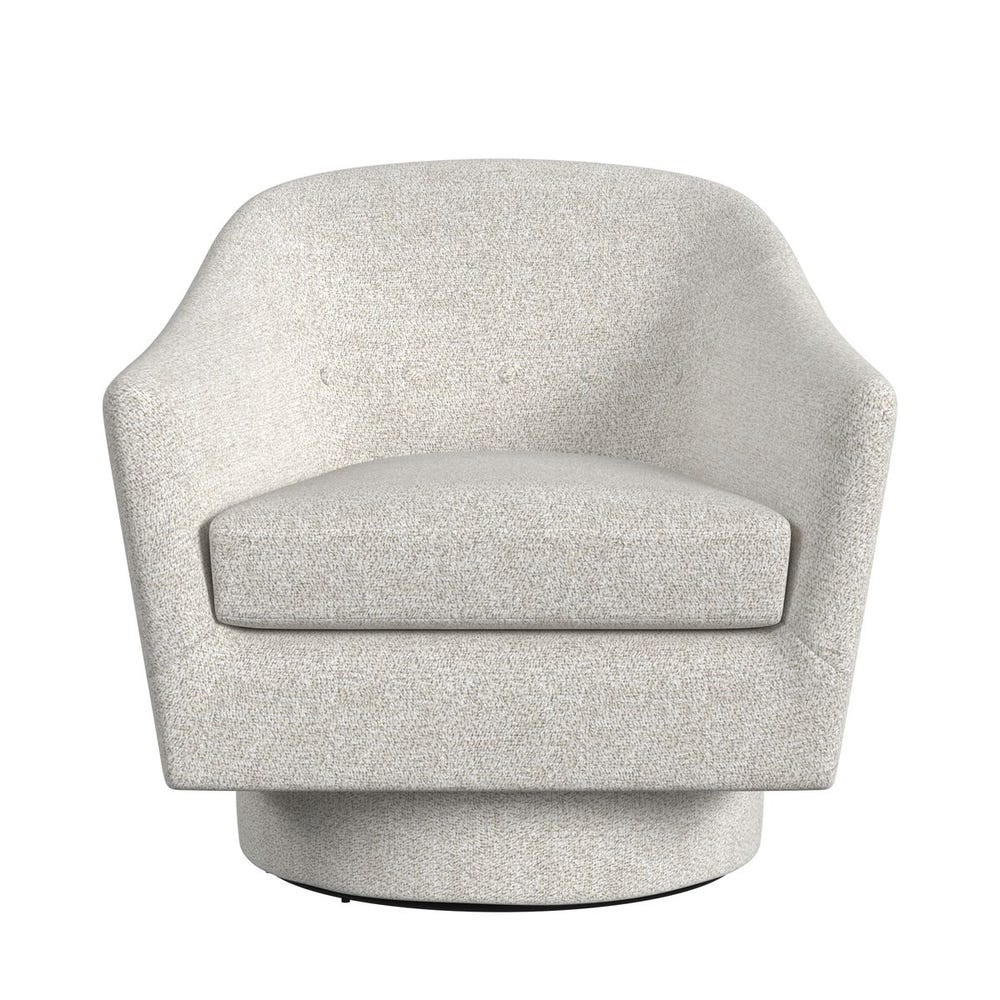 Coupe Swivel Chair - Snuggle Vanilla