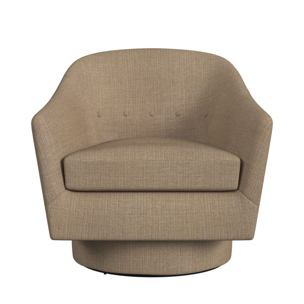 Coupe Swivel Chair - Lush Tawny
