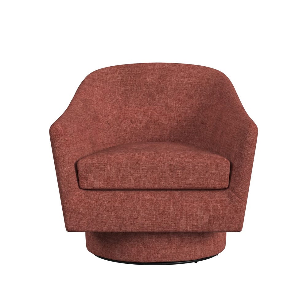 Coupe Swivel Chair - Vintage Tea Rose