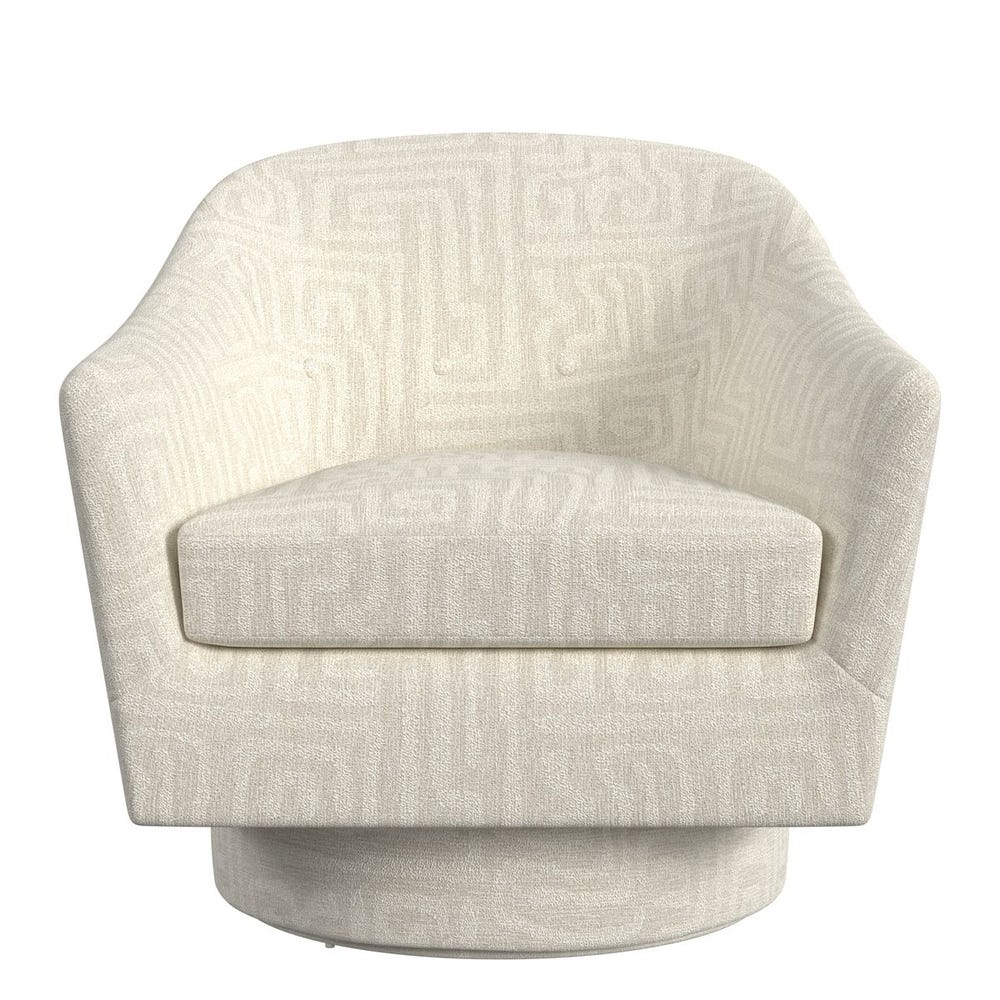 Coupe Swivel Chair - Maze Oyster