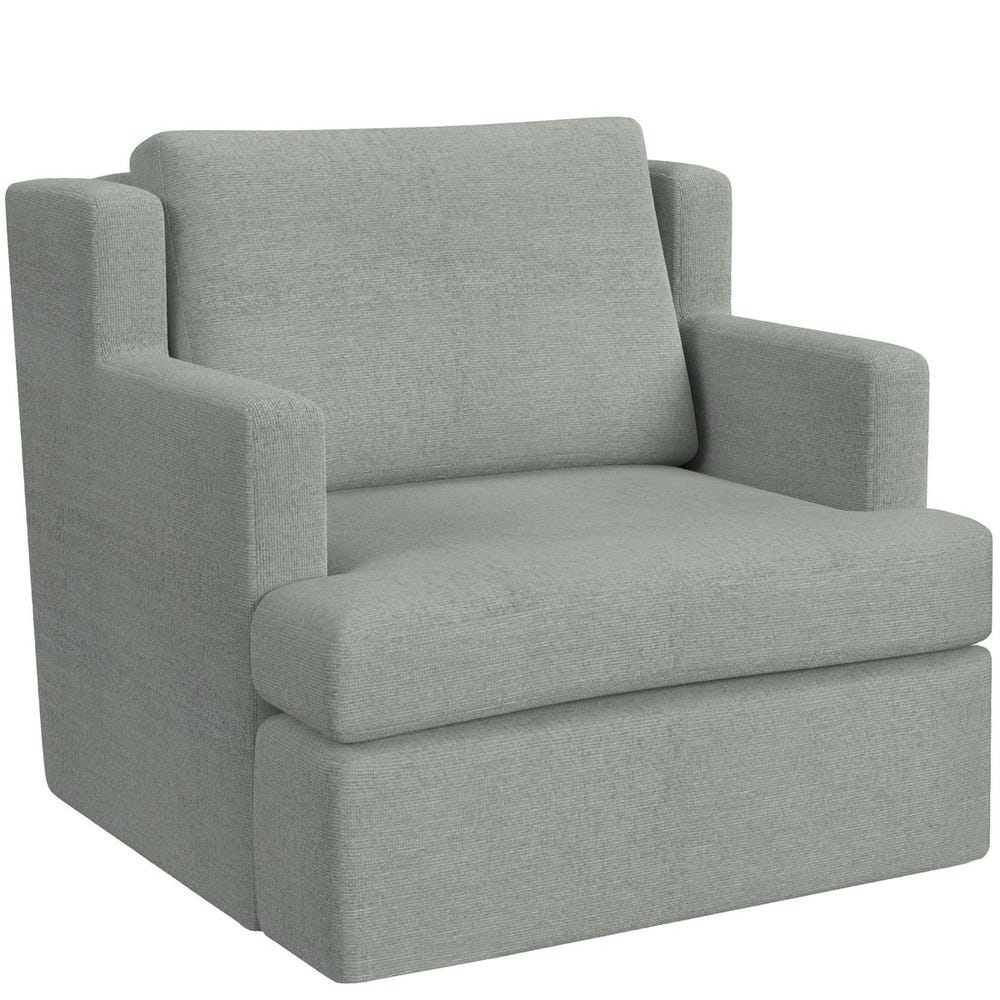 Unwind Swivel Chair - Criss Cross Sea Salt