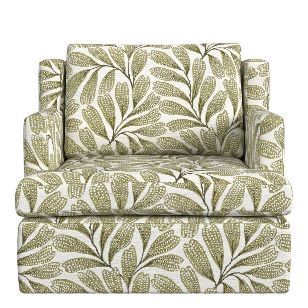 Unwind Swivel Chair - Hedge Green
