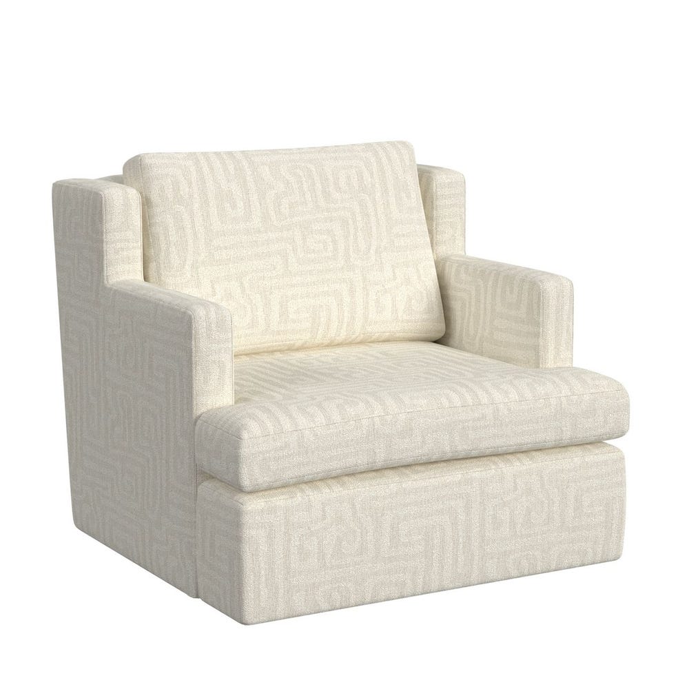 Unwind Swivel Chair - Maze Oyster