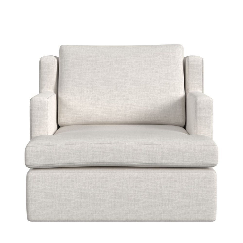 Unwind Swivel Chair - Lovely Linen Cream
