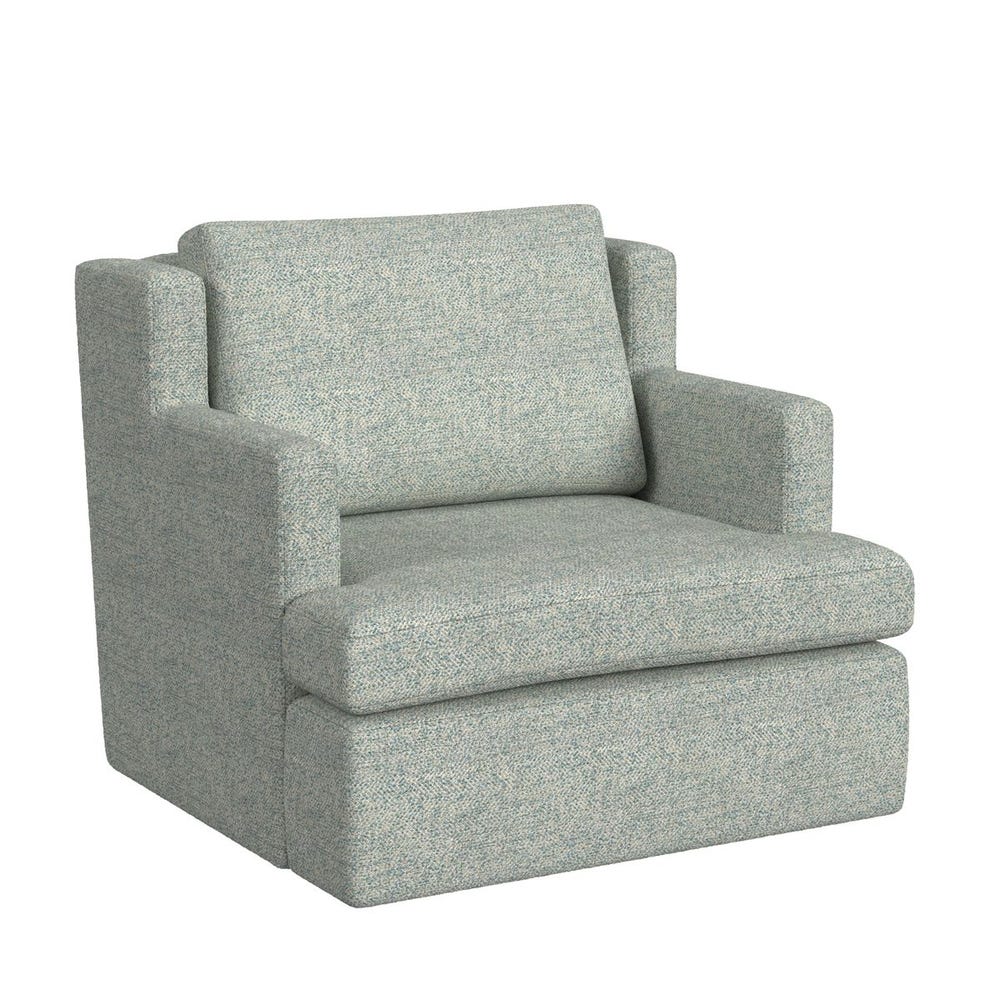 Unwind Swivel Chair - Tweedy Bird Sky