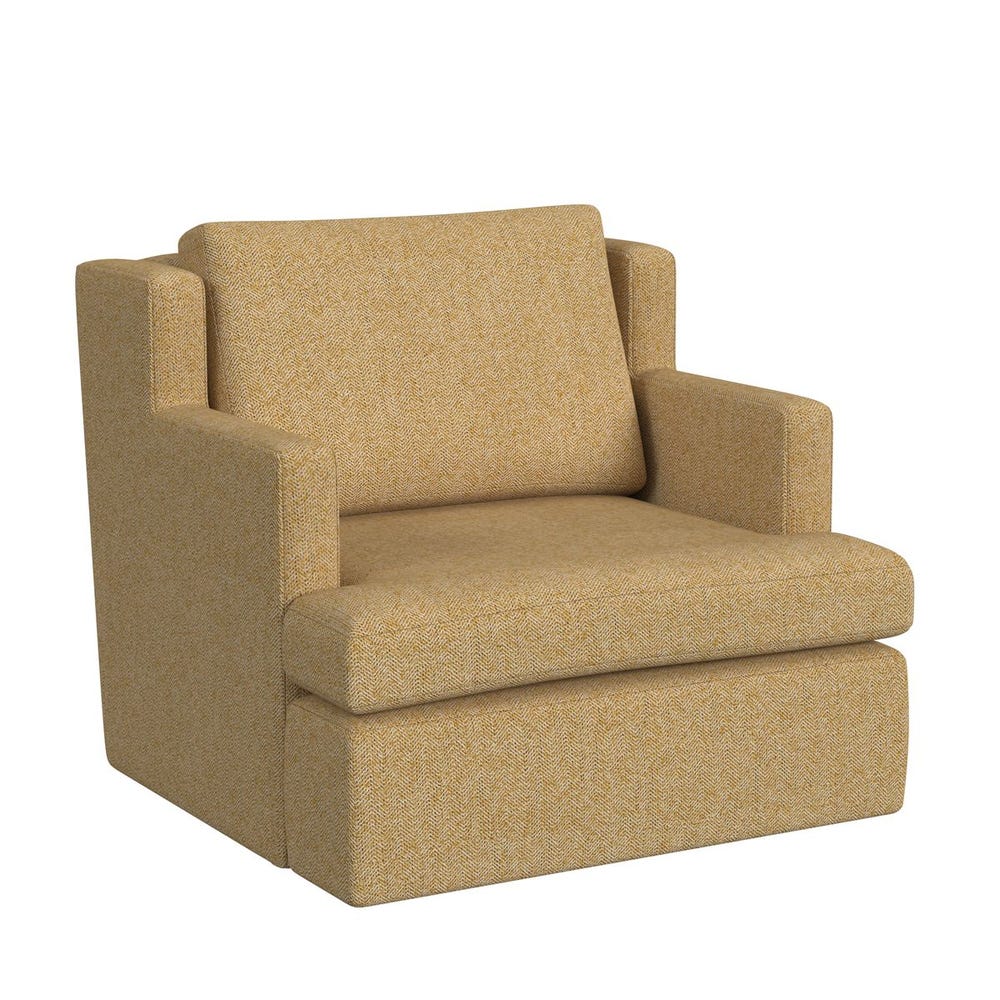 Unwind Swivel Chair - Tweedy Bird Goldfinch