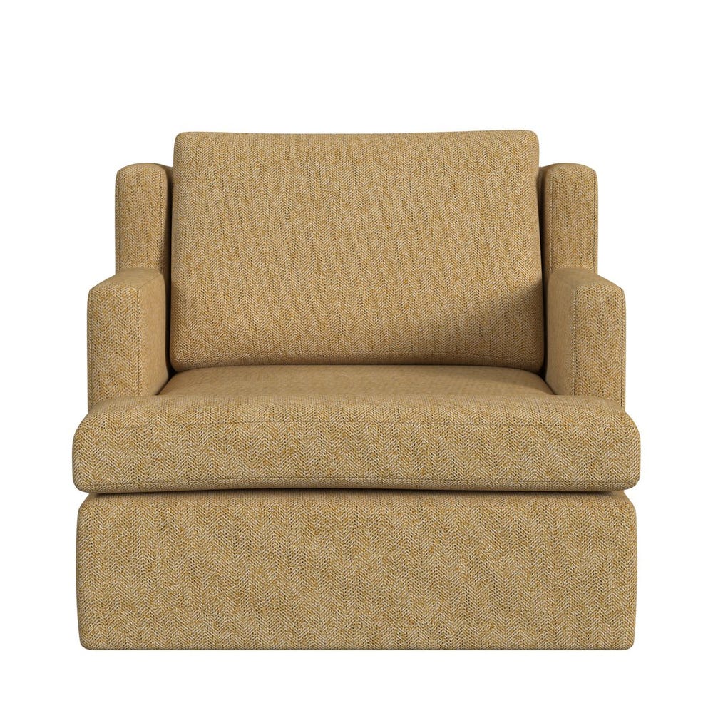 Unwind Swivel Chair - Tweedy Bird Goldfinch