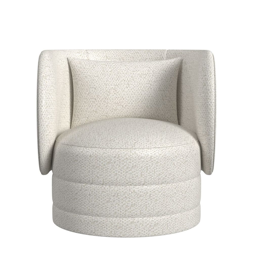 Sanctuary Swivel Chair - Cuddly Cream