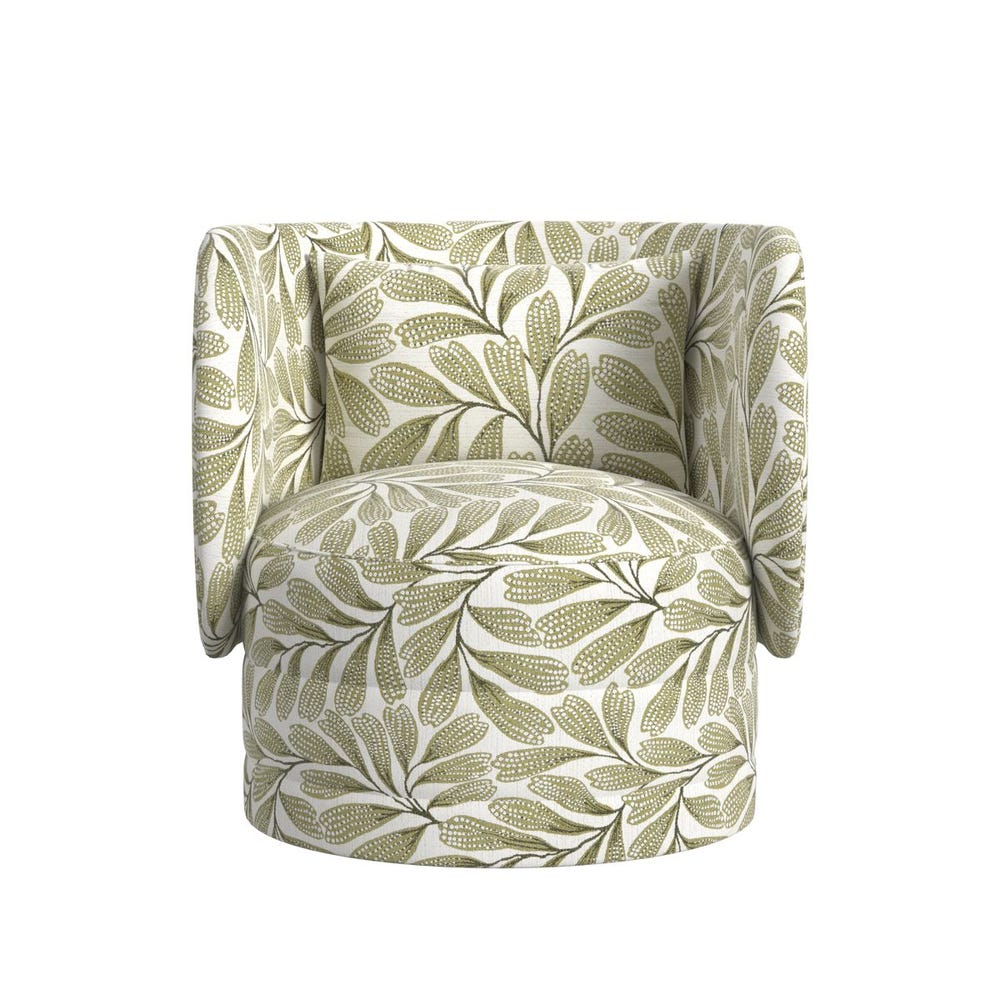 Sanctuary Swivel Chair - Hedge Green