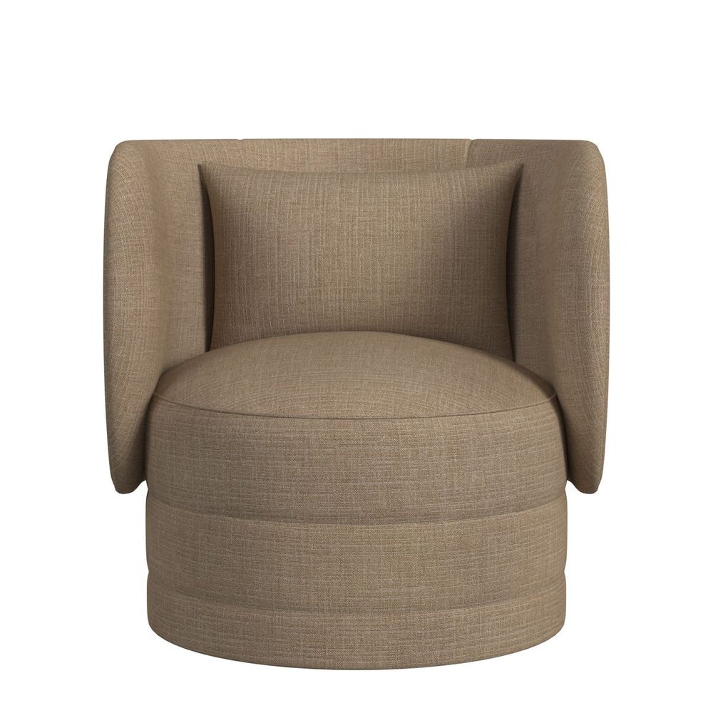 Sanctuary Swivel Chair - Lush Tawny