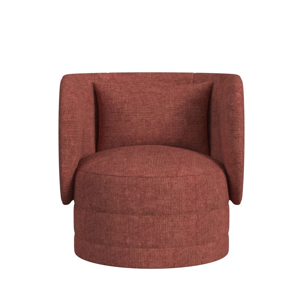 Sanctuary Swivel Chair - Vintage Tea Rose