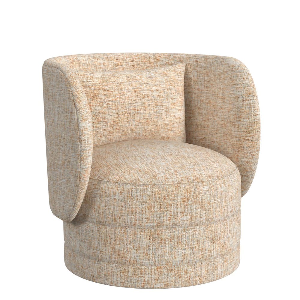 Sanctuary Swivel Chair - Thatched Butterscotch
