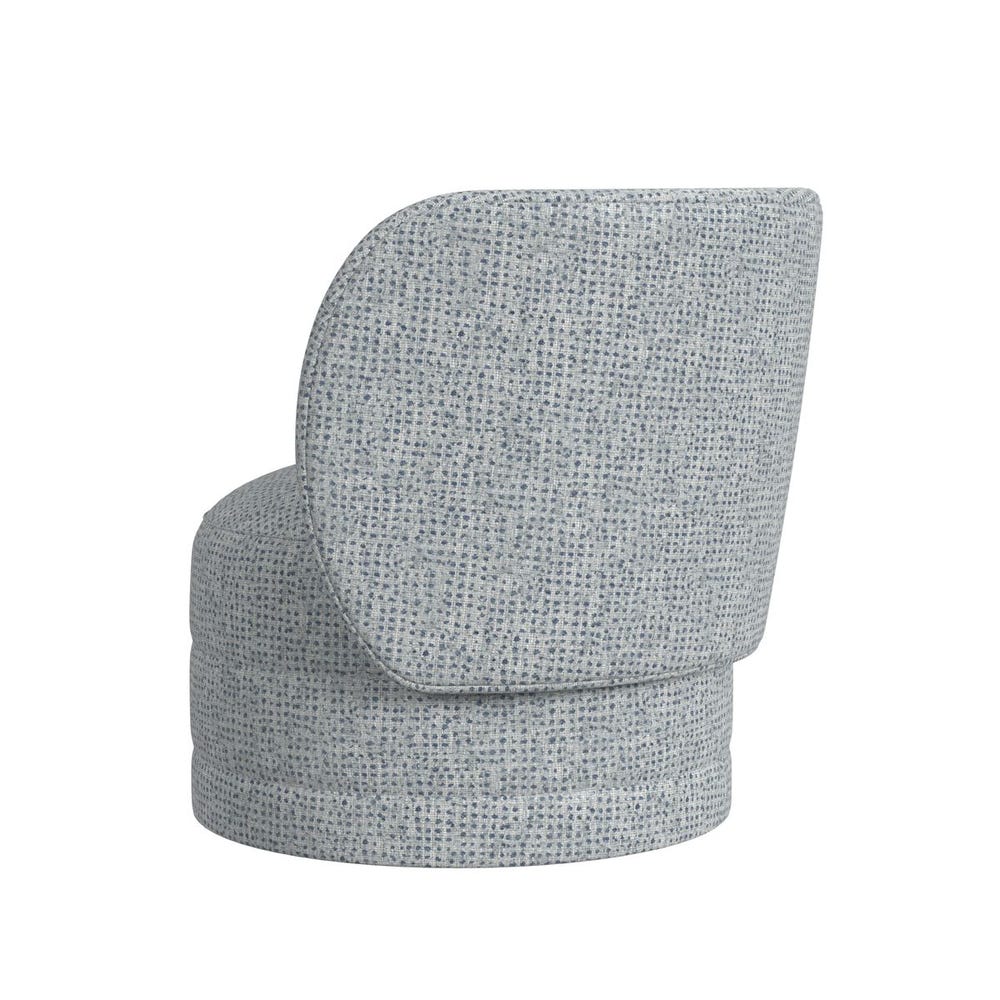 Sanctuary Swivel Chair - Dashing Blue