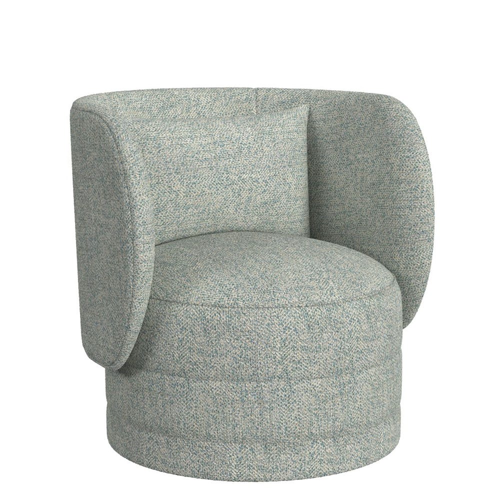 Sanctuary Swivel Chair - Tweedy Bird Sky