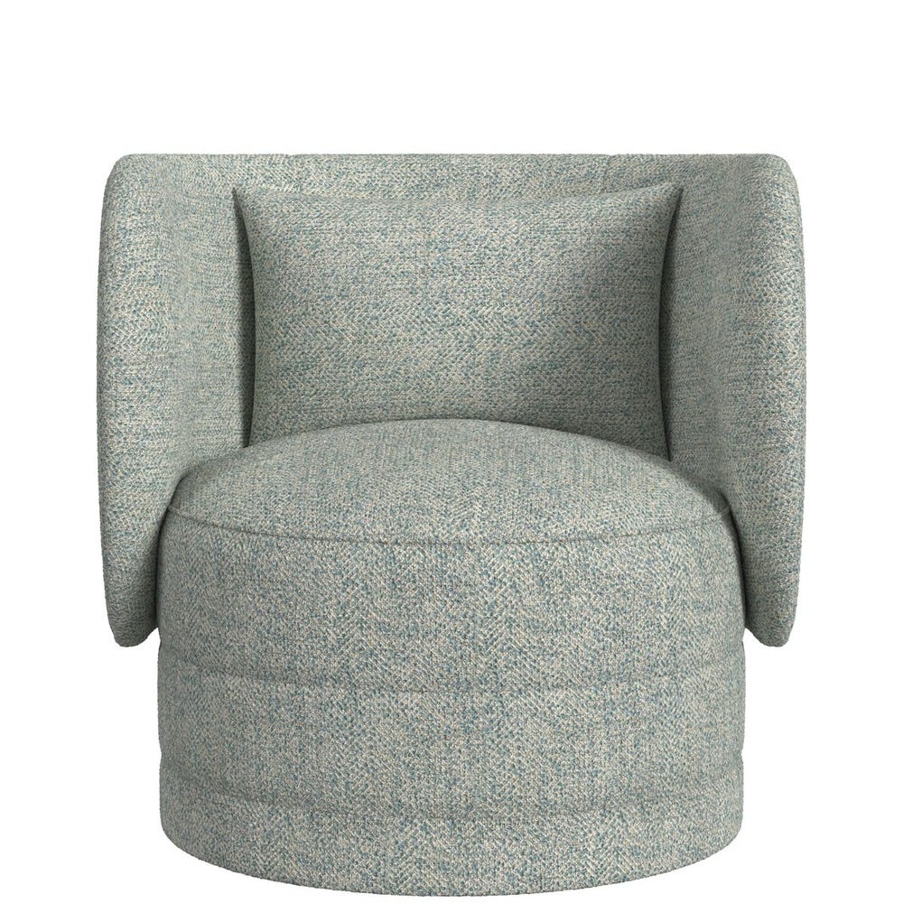 Sanctuary Swivel Chair - Tweedy Bird Sky