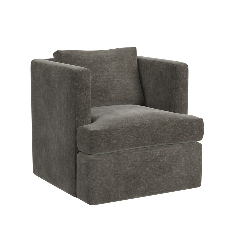 Elevated Swivel Chair - Lux Graphite