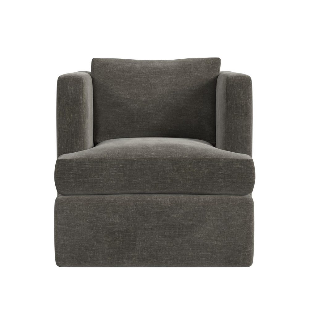 Elevated Swivel Chair - Lux Graphite