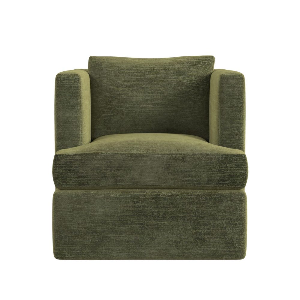 Elevated Swivel Chair - Antique Loden