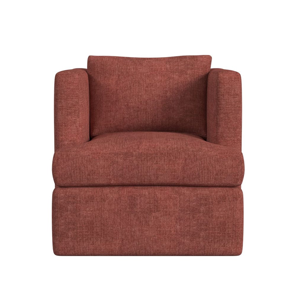 Elevated Swivel Chair - Vintage Tea Rose