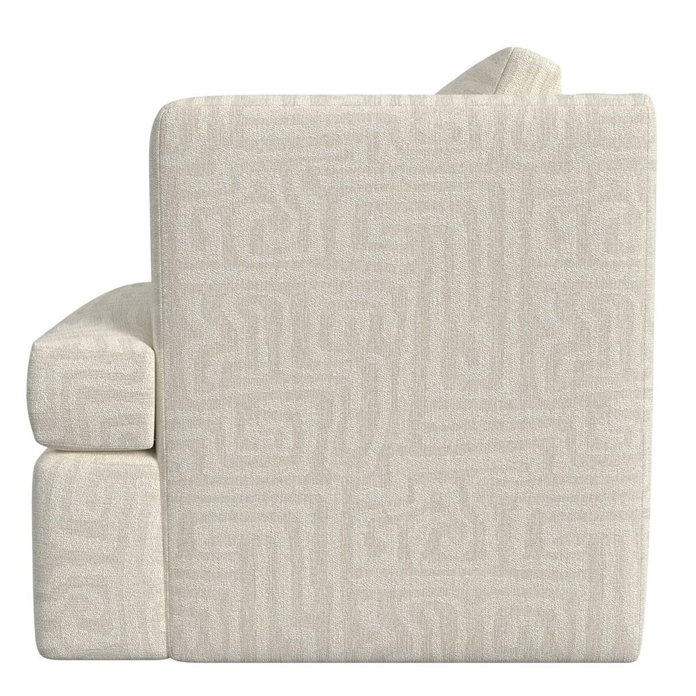 Elevated Swivel Chair - Maze Oyster