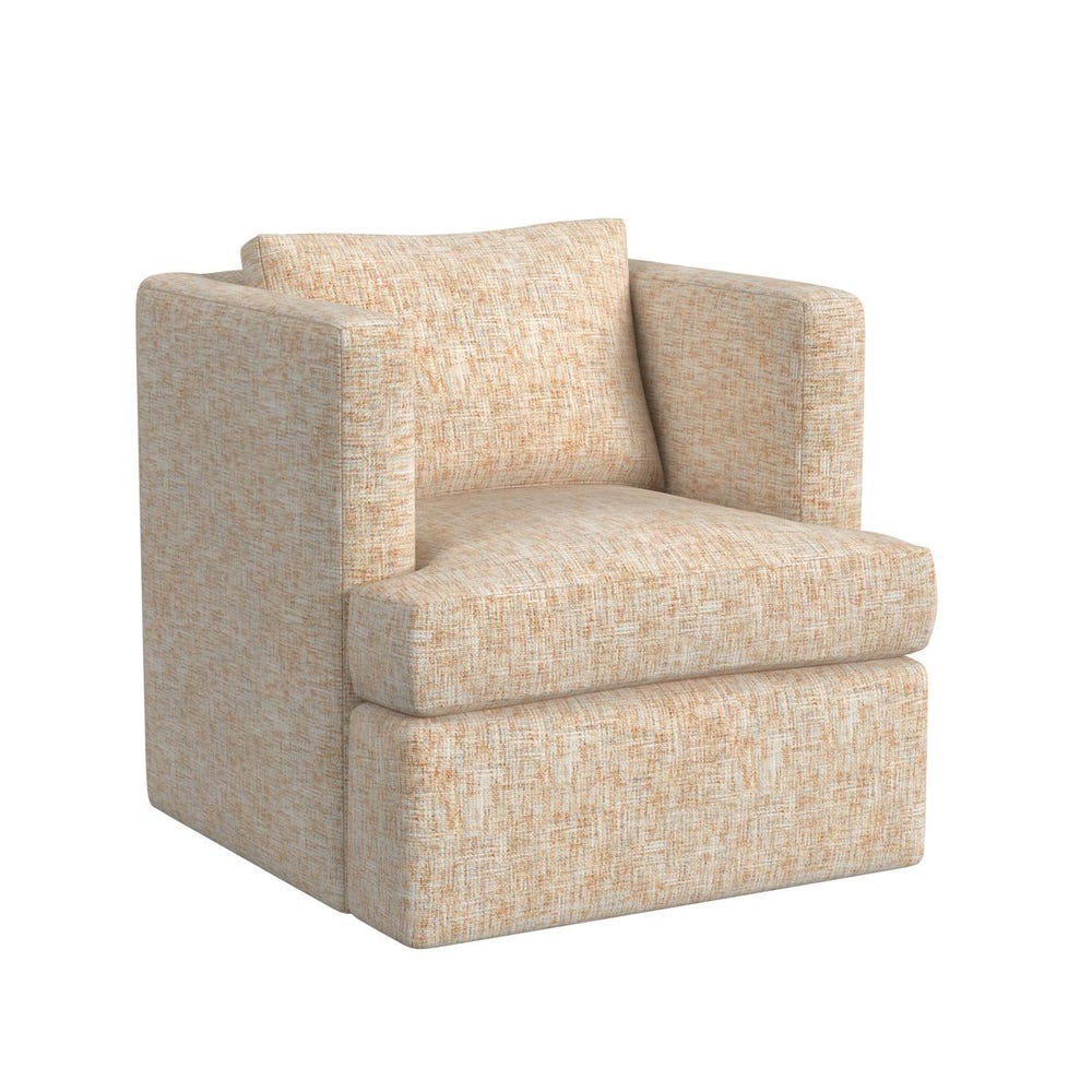 Elevated Swivel Chair - Thatched Butterscotch