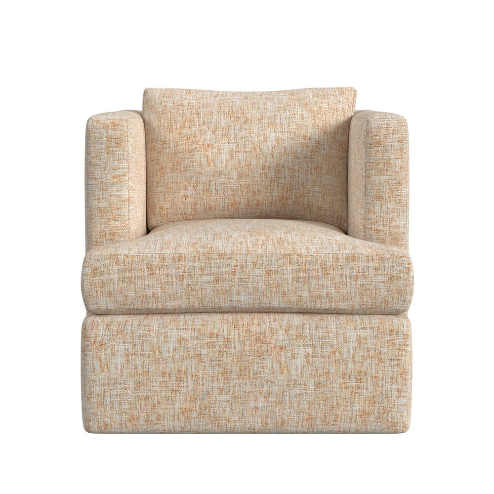 Elevated Swivel Chair - Thatched Butterscotch