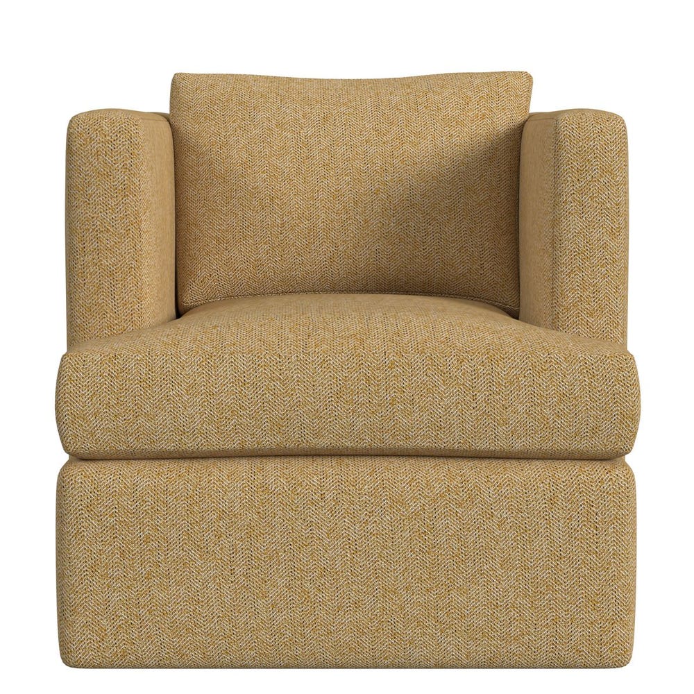 Elevated Swivel Chair - Tweedy Bird Goldfinch